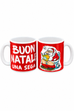 Tazza "Buon Natale una sega"